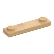 PLATE 1X4, W/ 2 KNOBS, NO. 2