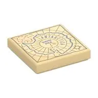 FLAT TILE 2X2, NO. 734
