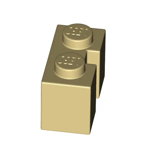 BRICK 1X2 W. GROOVE