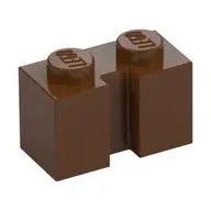 BRICK 1X2 W. GROOVE