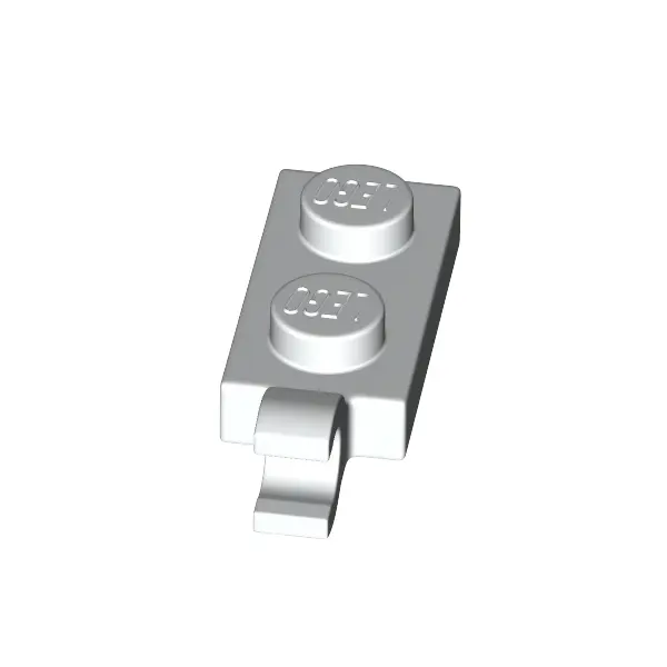 PLATE 2X1 W/HOLDER,VERTICAL