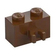 BRICK 1X2 W. HORIZONTAL HOLDER