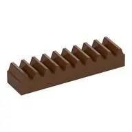 TOOTHED BAR M=1, Z=10