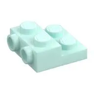 PLATE 2X2X2/3 W/ 2. HOR. KNOB