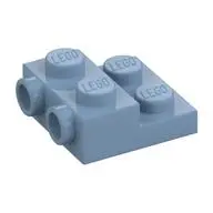 PLATE 2X2X2/3 W/ 2. HOR. KNOB