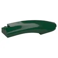 RIGHT SHELL 2X10X2, OUTSIDE BOW, W/ CUT