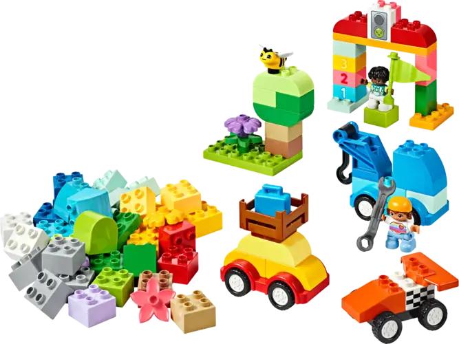 Cars and Trucks Brick Box