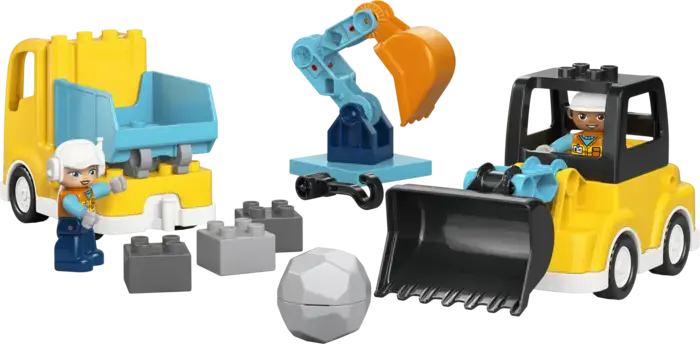 3 in 1 Construction Vehicles