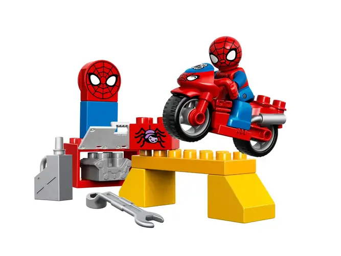 Spider-Man Web-Bike Workshop 10607