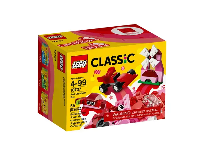 Red Creativity Box 10707