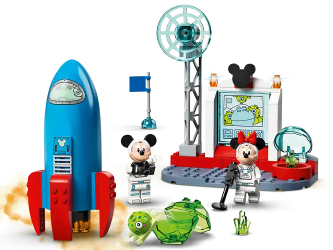 Mickey Mouse & Minnie Mouse's Space Rocket 10774