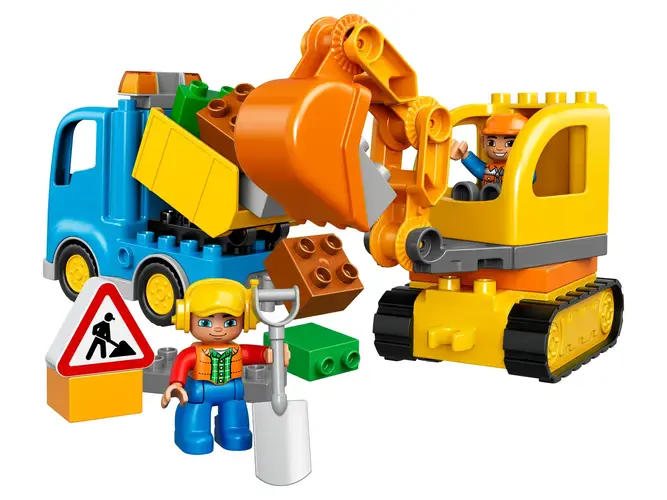 Truck & Tracked Excavator 10812