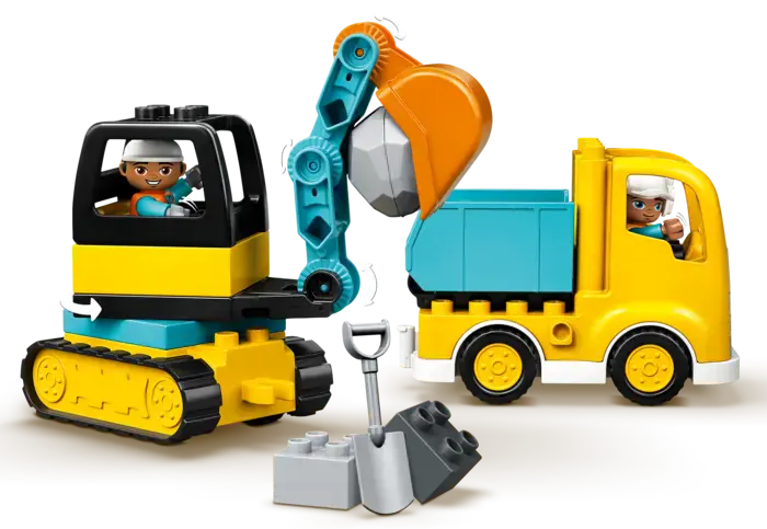 Truck & Tracked Excavator