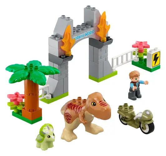 T. rex and Triceratops Dinosaur Breakout 10939
