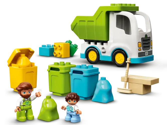 Garbage Truck and Recycling 10945