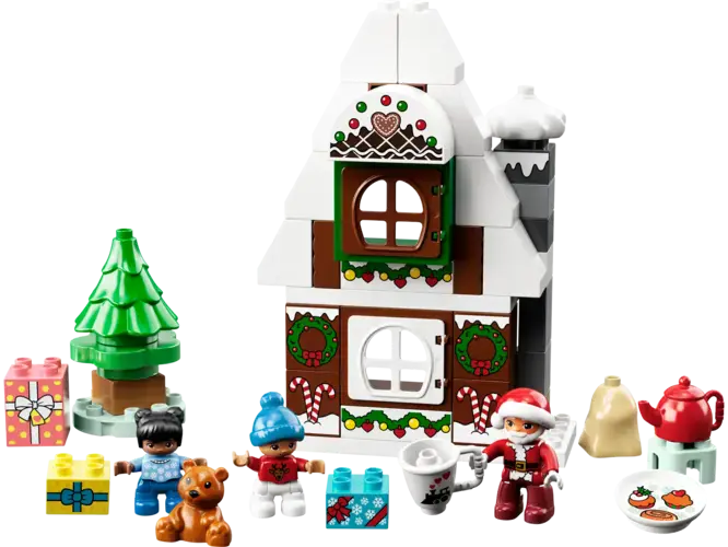 Santa's Gingerbread House 10976