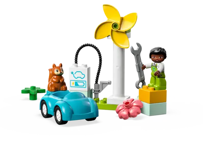 Wind Turbine and Electric Car 10985