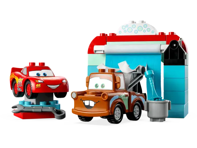 Lightning McQueen & Mater's Car Wash Fun 10996