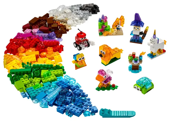 Creative Transparent Bricks 11013