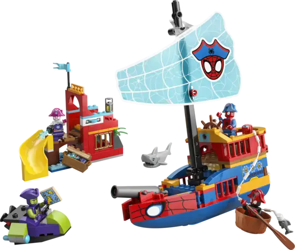 Team Spidey Pirate Ship