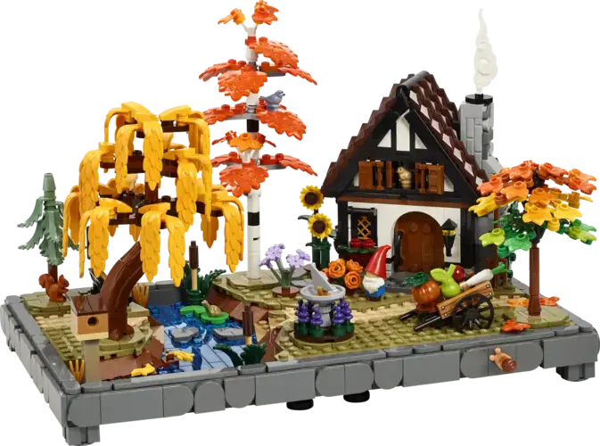 Autumn Cottage Garden