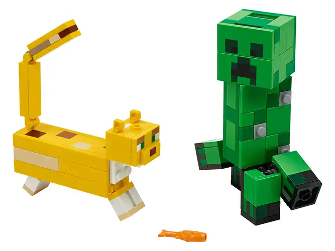 BigFig Creeper™ and Ocelot 21156