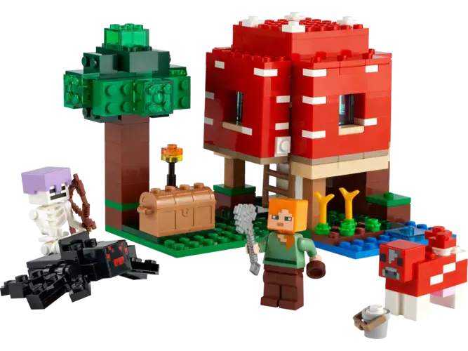 The Mushroom House 21179