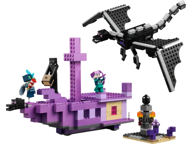 The Ender Dragon and End Ship