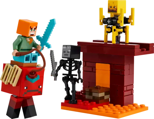 The Nether Lava Battle