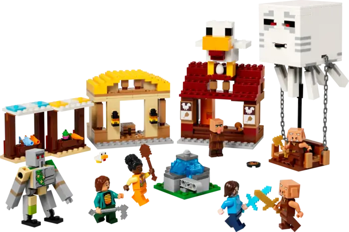 The Ghast Balloon Village Attack