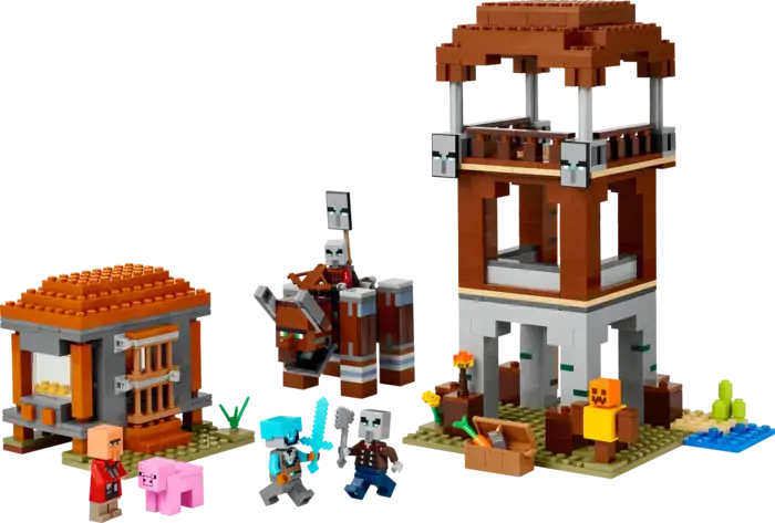 The Pillager Outpost and Ravager