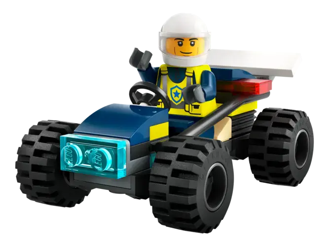 Police Off-Road Buggy Car & Iconic Red Plane 30664
