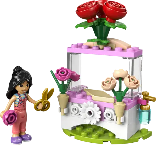 Flower Stand with Roses 30721