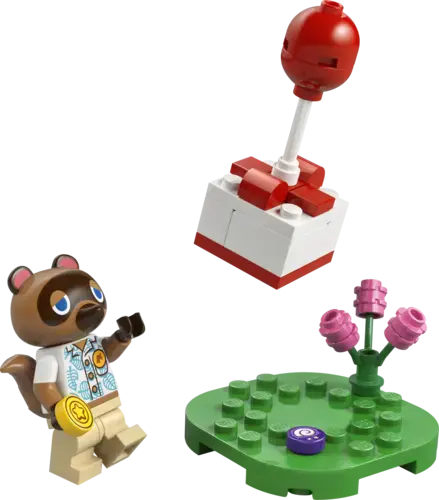 Tom Nook and Flying Present 30731