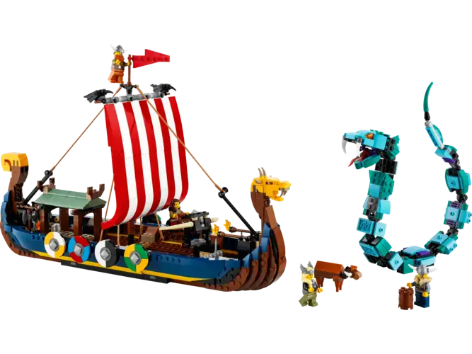 Viking Ship and the Midgard Serpent 31132
