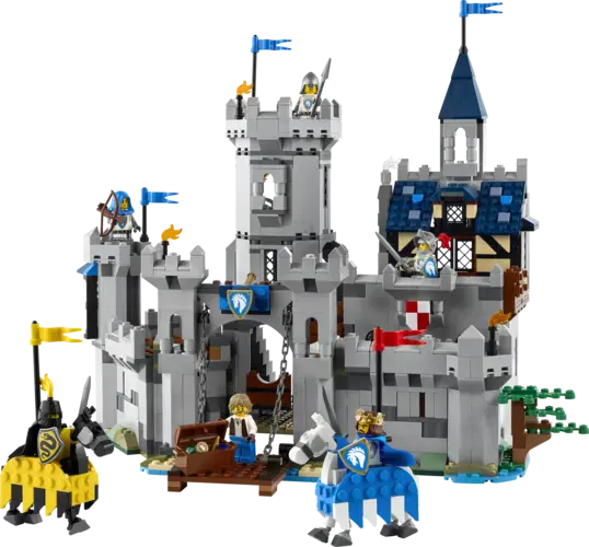 Medieval Horse Knight Castle