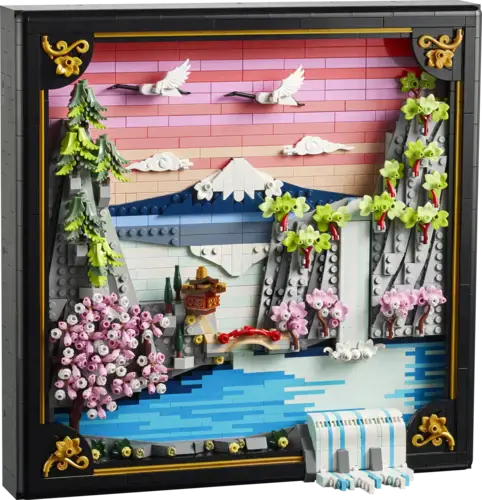 Japanese Cherry Blossom Landscape