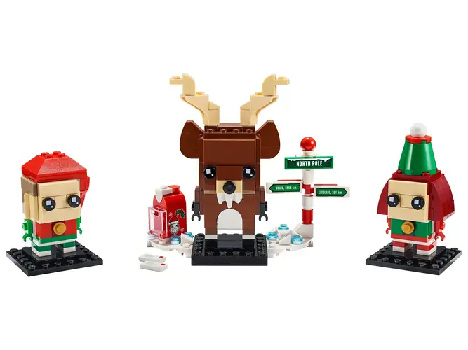 Reindeer, Elf and Elfie 40353
