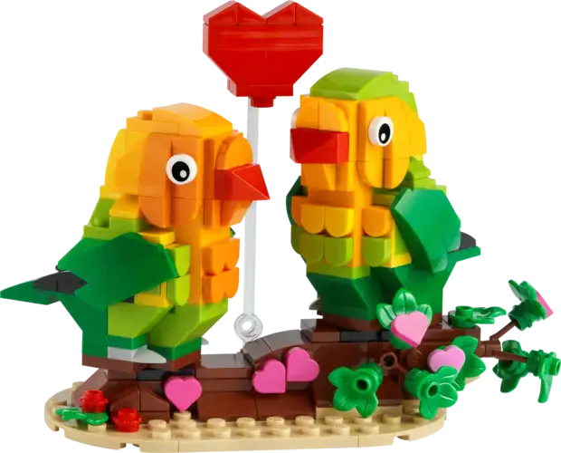 Valentine Lovebirds 40522