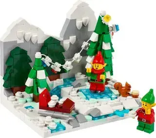 Winter Elves Scene 40564