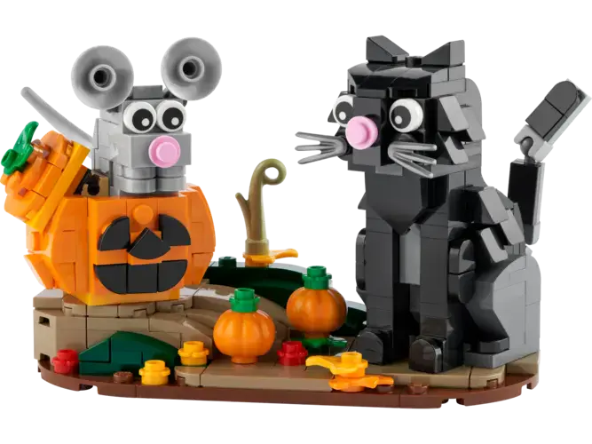Halloween Cat & Mouse 40570