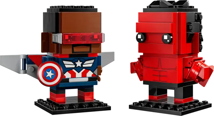 Captain America & Red Hulk Figures