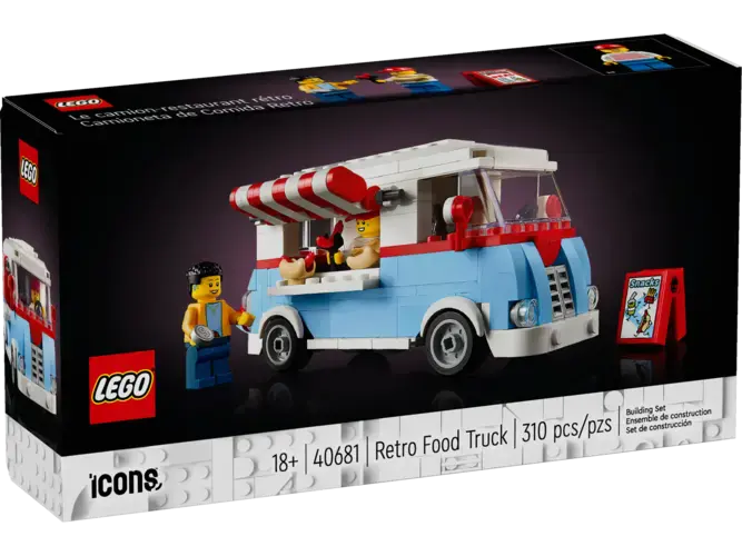 Retro Food Truck 40681