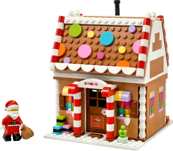 Festive Gingerbread House