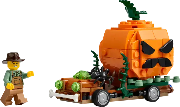 Jack-O'-Lantern Pickup Truck