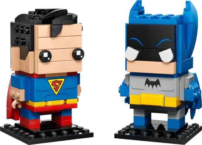 Golden Age Superman™ and Batman™ Figures