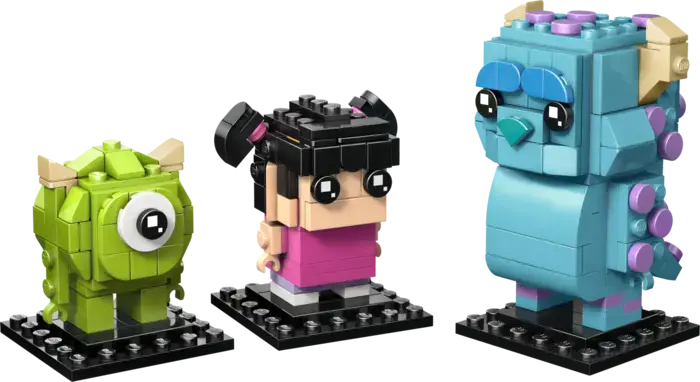 Sulley, Mike and Boo Figures