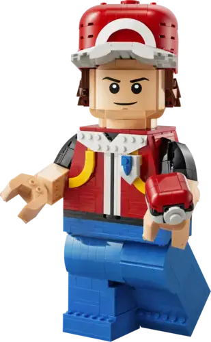 Up-Scaled Red Minifigure