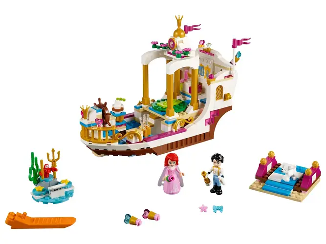 Ariel's Royal Celebration Boat 41153