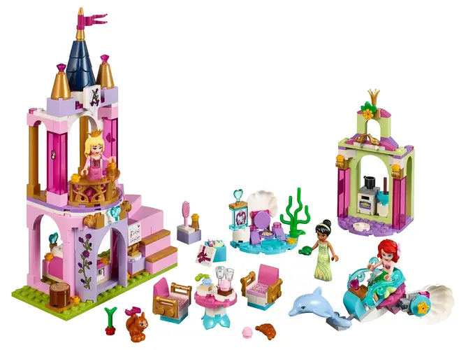 Ariel, Aurora, and Tiana's Royal Celebration 41162